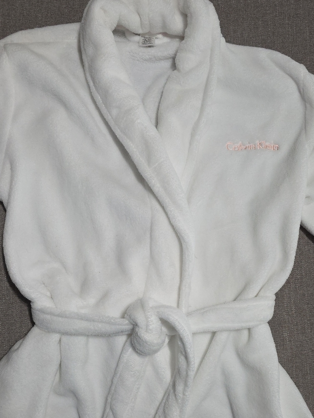 Calvin Klein White Robe M/L